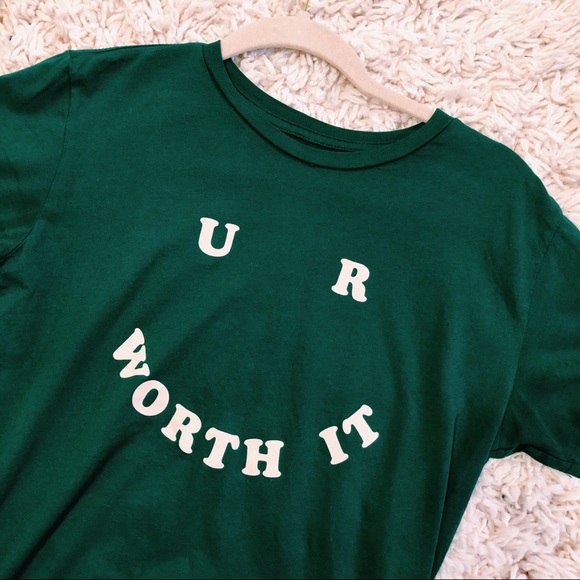 ban.do Tops - Ban.do U R Worth It Graphic Tee